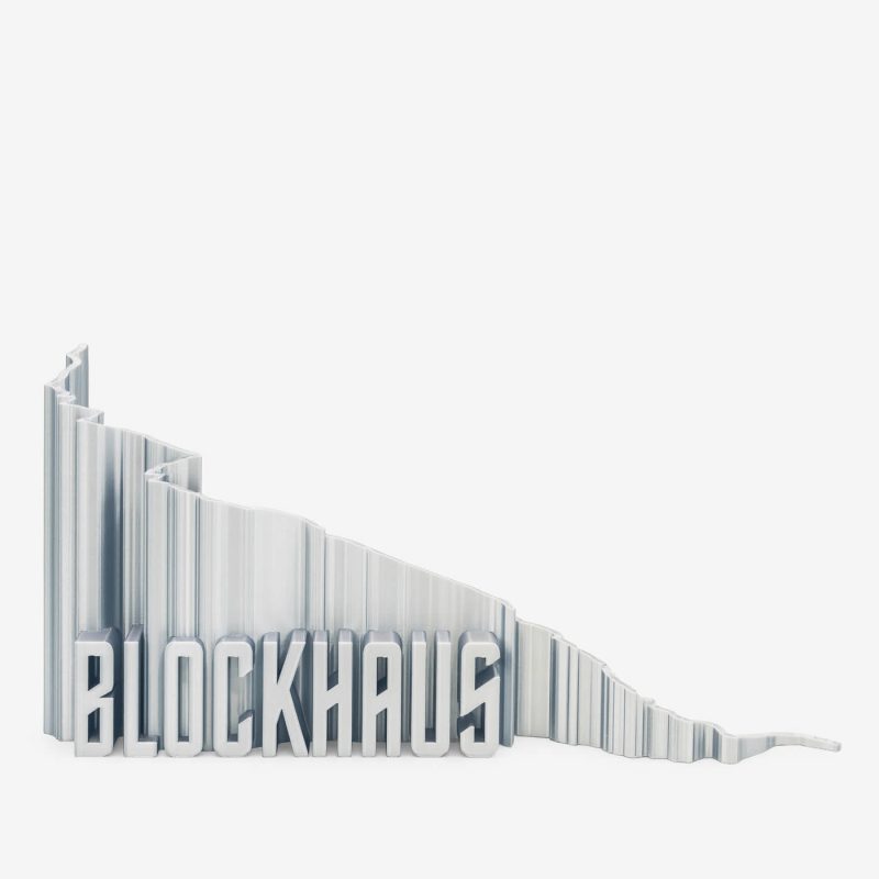 Rappresentazione 3D del monte blockhaus